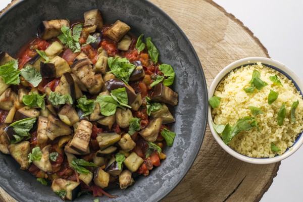 Couscous caponata
