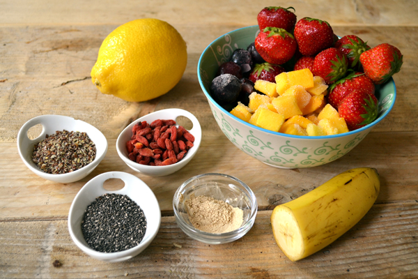 superfood smoothie goji bessen